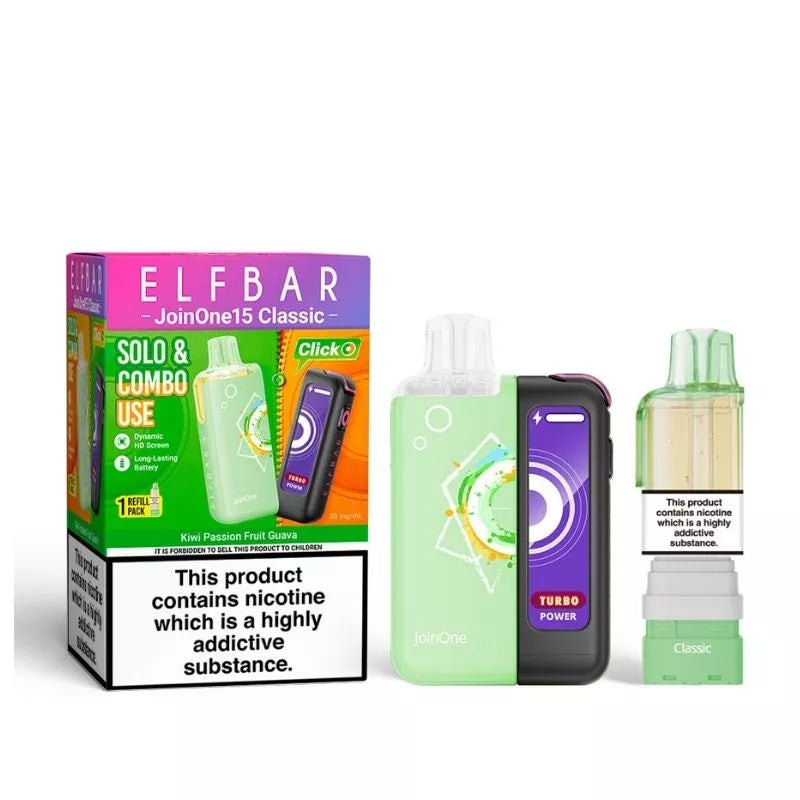 Elf Bar JoinOne15 Classic Prefilled & Reusable Pod Kit