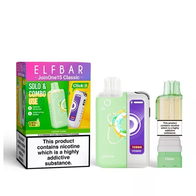 Elf Bar JoinOne15 Classic Prefilled & Reusable Pod Kit