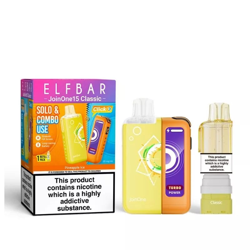 Elf Bar JoinOne15 Classic Prefilled & Reusable Pod Kit