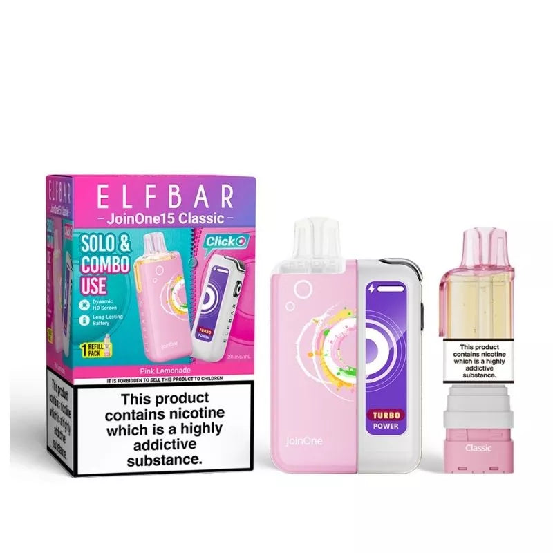 Elf Bar JoinOne15 Classic Prefilled & Reusable Pod Kit