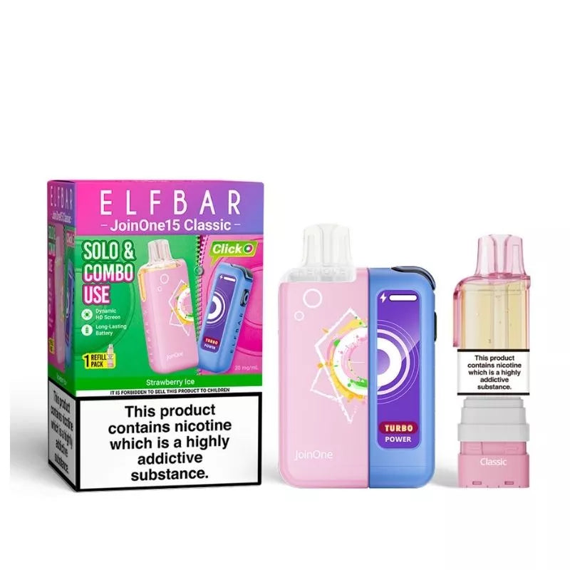 Elf Bar JoinOne15 Classic Prefilled & Reusable Pod Kit