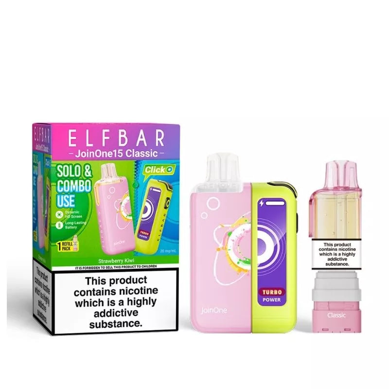 Elf Bar JoinOne15 Classic Prefilled & Reusable Pod Kit