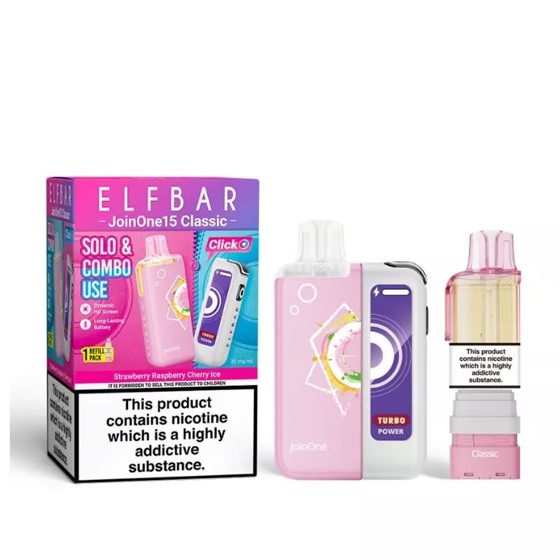 Elf Bar JoinOne15 Classic Prefilled & Reusable Pod Kit