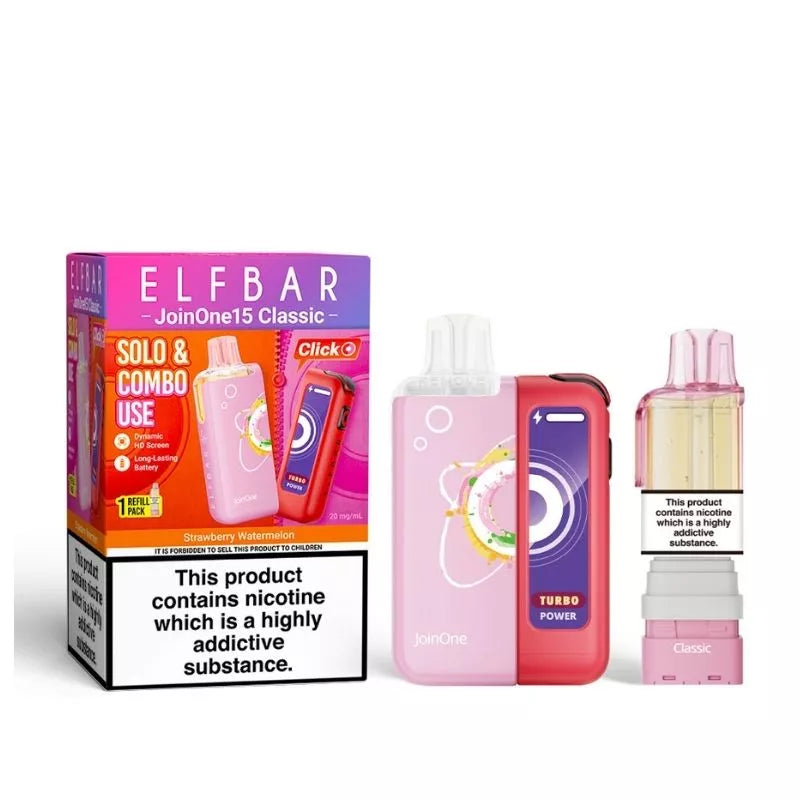Elf Bar JoinOne15 Classic Prefilled & Reusable Pod Kit
