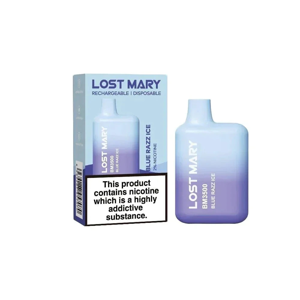 Lost Mary 3500 Puffs Disposable Vapes Pen Bar Box Of 10