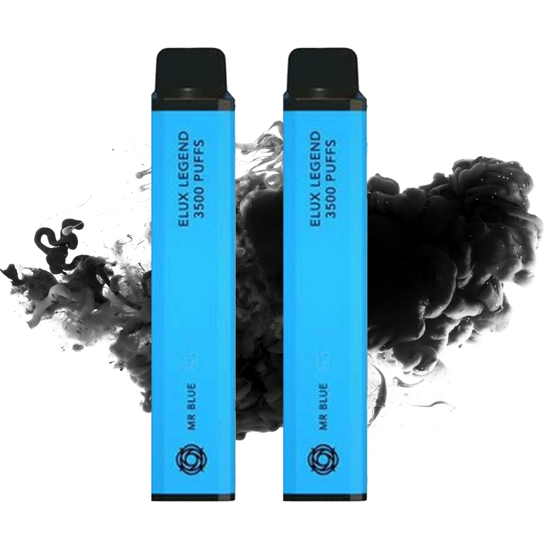 MR BLUE ELUX LEGEND Salz 3500 Züge x Aspire Einweg-Set
