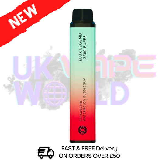 Elux Legend 3500 Puff Erdbeer-Wassermelonen-Kaugummiriegel