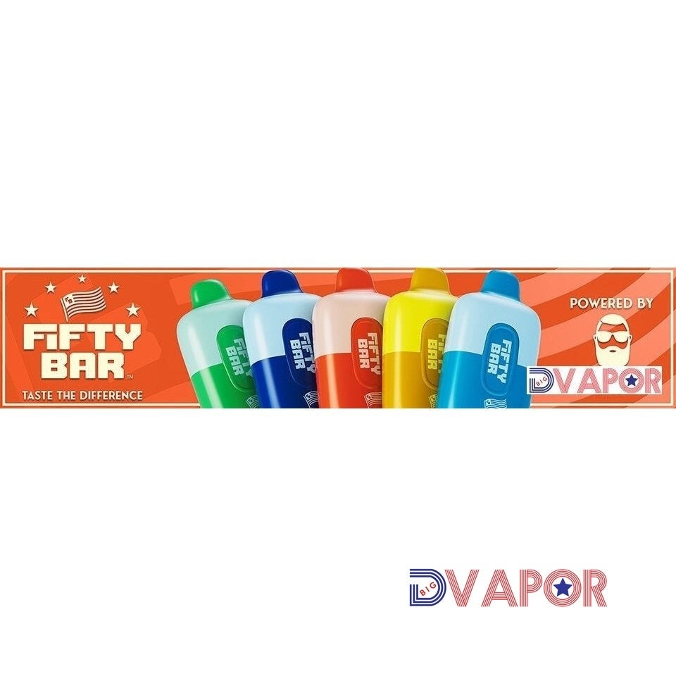 FIFTY Bar Made in the USA 6500 Puff DISCONTINUED