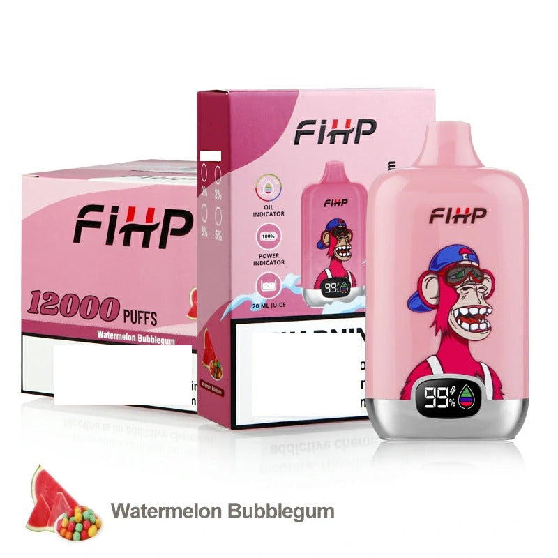 FIHP 12000 Puffs Bulk Buy Rechargeable Disposable Vapes Wholesale