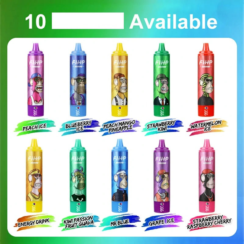 FIHP 15000 Puffs Bulk Buy Rechargeable Disposable Vapes Wholesale