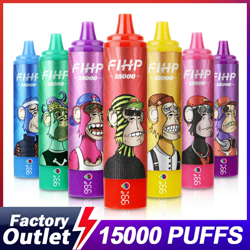 FIHP 15000 Puffs Bulk Buy Rechargeable Disposable Vapes Wholesale