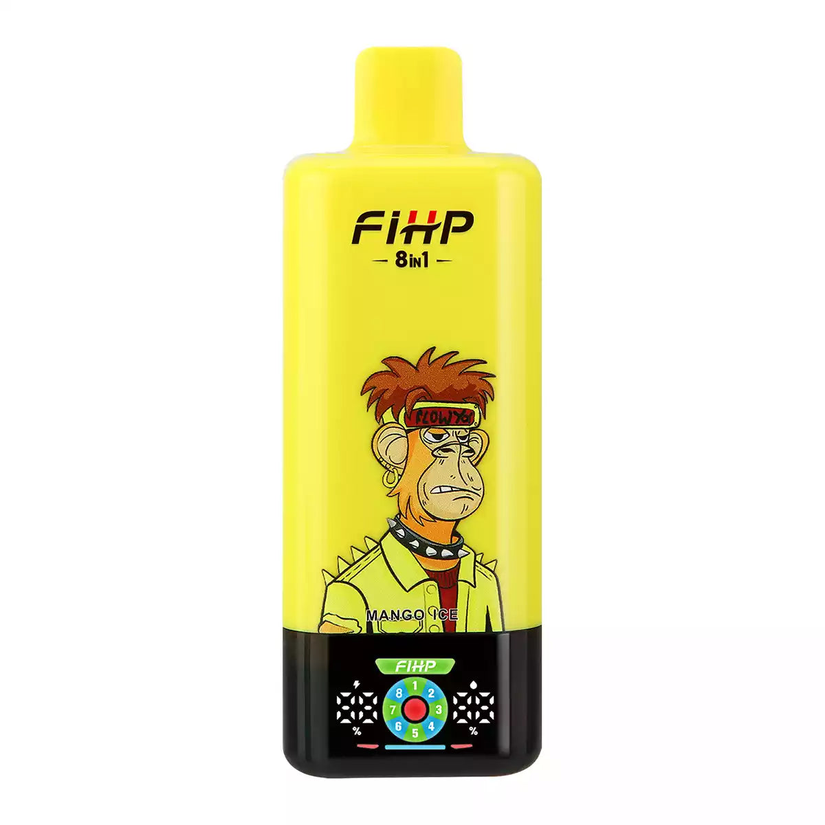FIHP 200K 8 In 1 Taste 200000 Puffs Disposable Vapes Wholesale Bulk Buy Mesh Coil LED Display