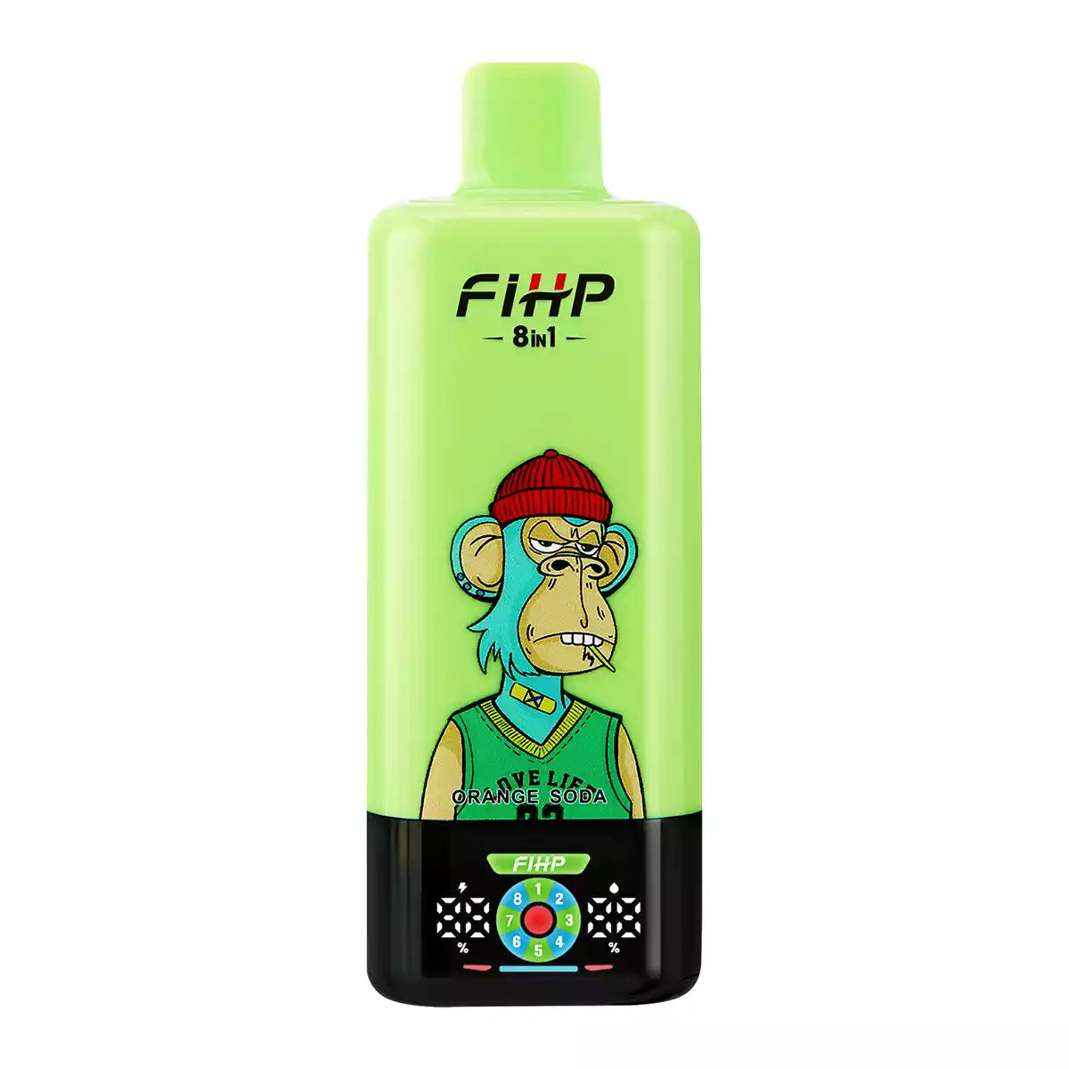 FIHP 200K 8 In 1 Taste 200000 Puffs Disposable Vapes Wholesale Bulk Buy Mesh Coil LED Display