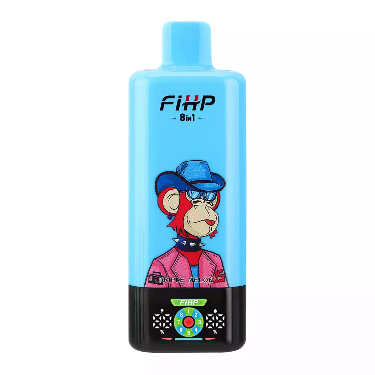 FIHP 200K 8 In 1 Taste 200000 Puffs Disposable Vapes Wholesale Bulk Buy Mesh Coil LED Display