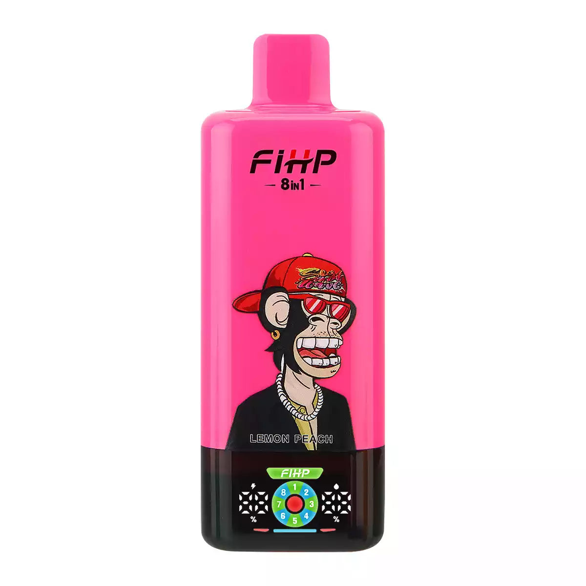 FIHP 200K 8 In 1 Taste 200000 Puffs Disposable Vapes Wholesale Bulk Buy Mesh Coil LED Display