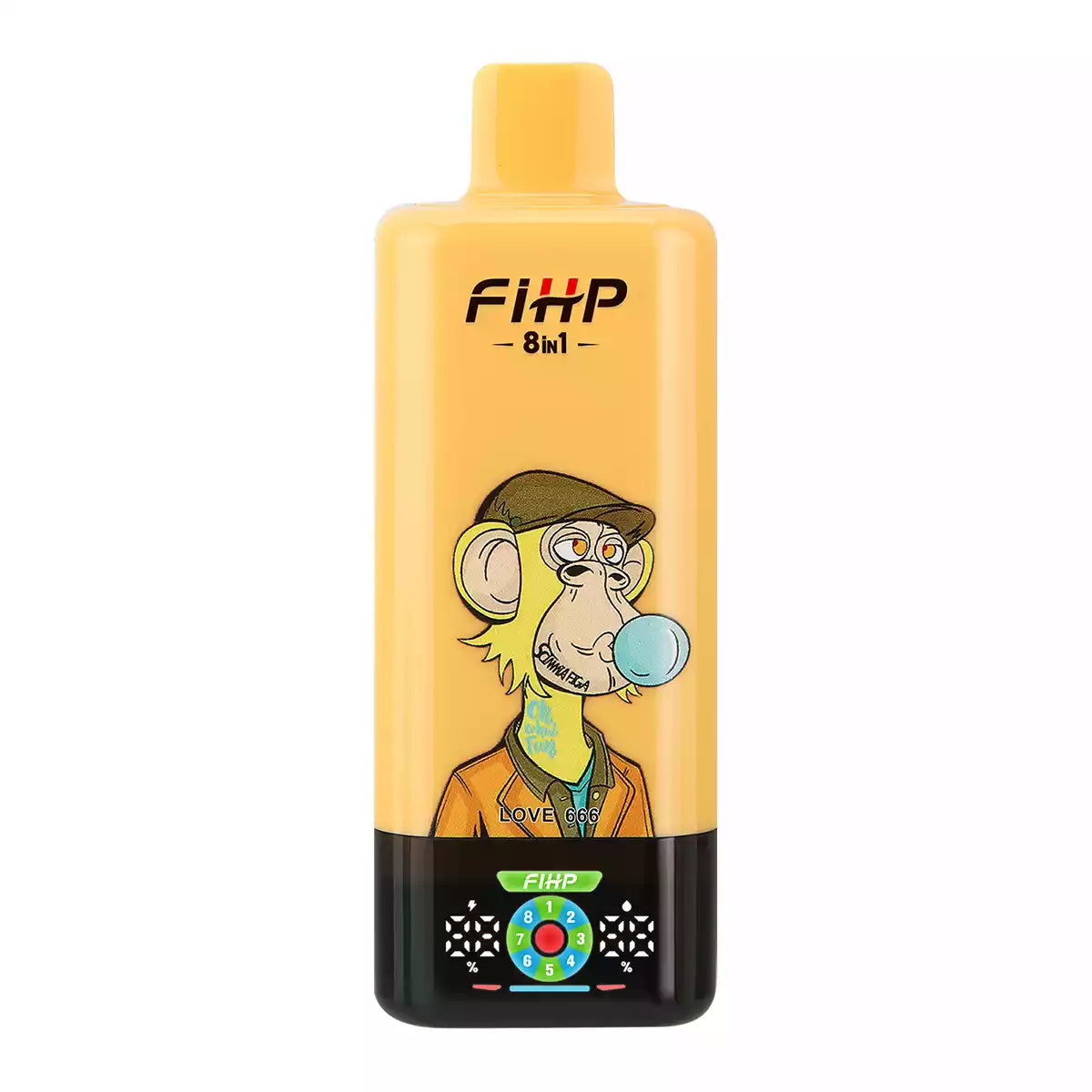 FIHP 200K 8 In 1 Taste 200000 Puffs Disposable Vapes Wholesale Bulk Buy Mesh Coil LED Display