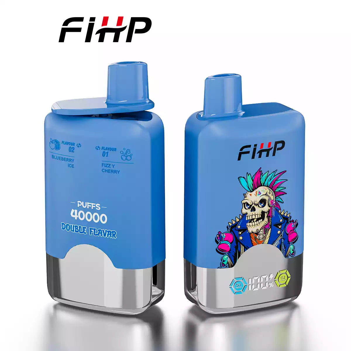 FIHP 40000 Puffs Double Tastes Bulk Buy Rechargeable Disposable Vapes Wholesale