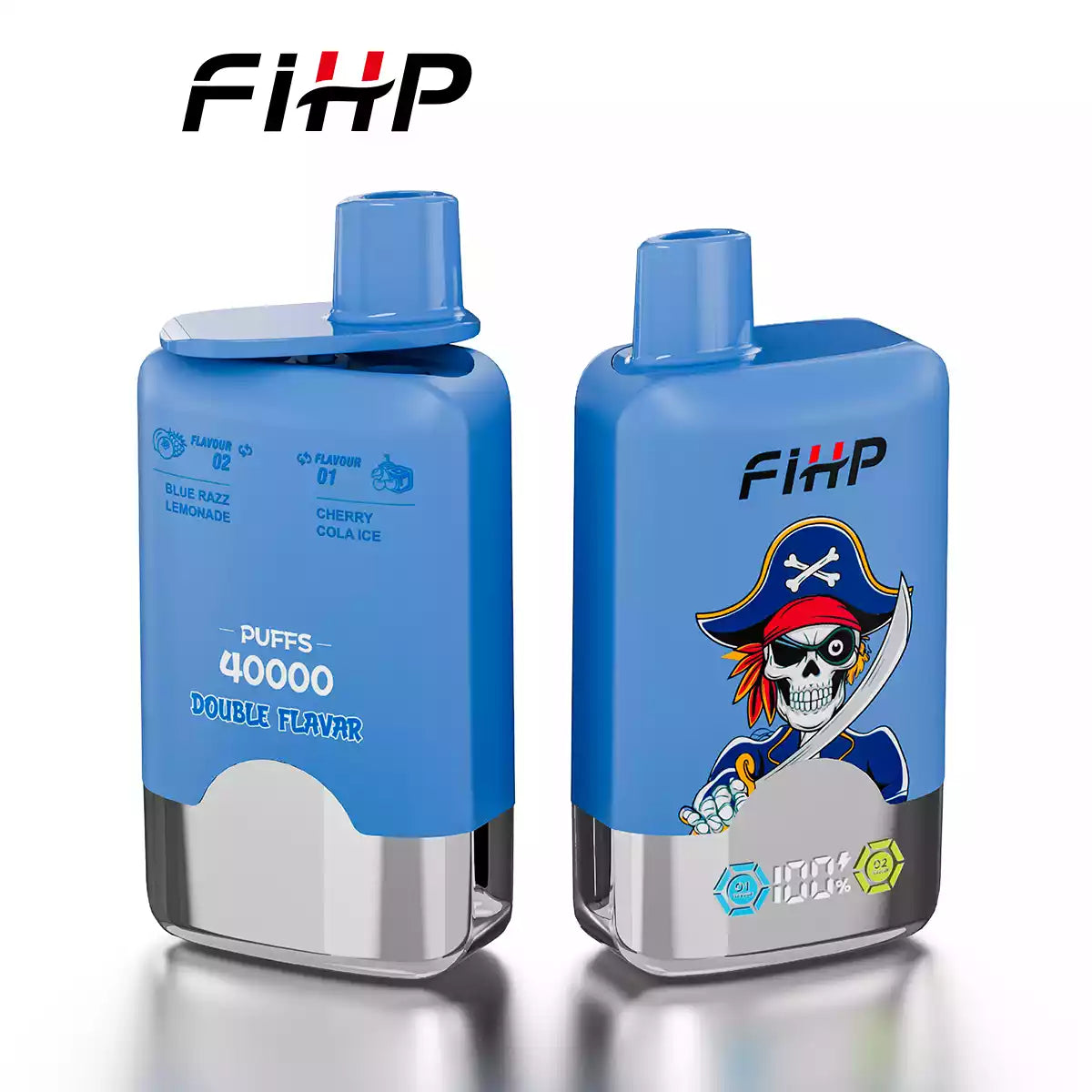 FIHP 40000 Puffs Double Tastes Bulk Buy Rechargeable Disposable Vapes Wholesale