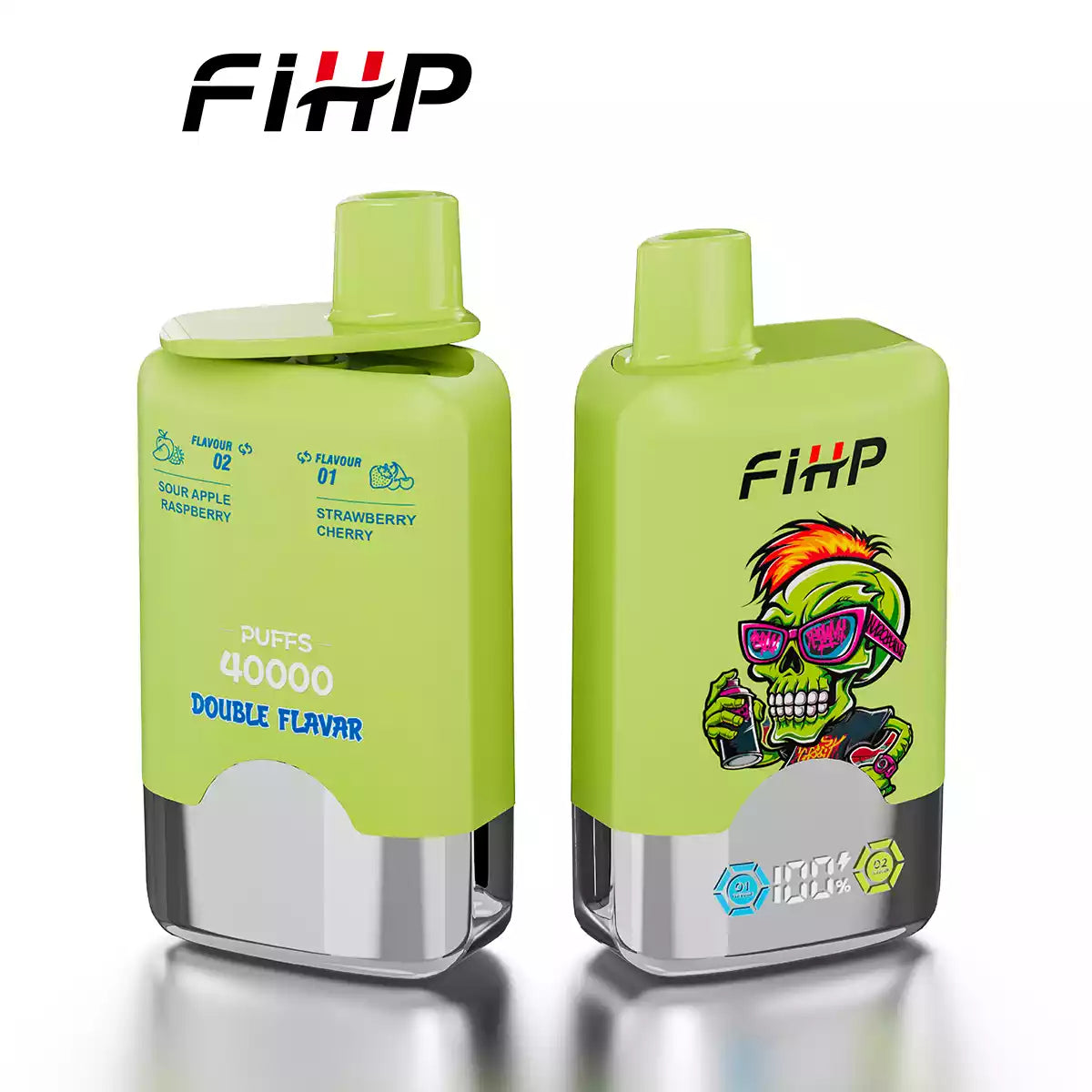 FIHP 40000 Puffs Double Tastes Bulk Buy Rechargeable Disposable Vapes Wholesale