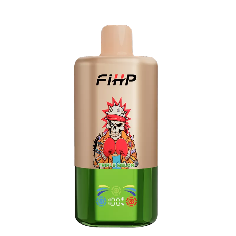 FIHP 60000 Puffs 3-in-1 Triple Tastes 60K Bulk Buy Rechargeable LED Display Disposable Vapes Wholesale