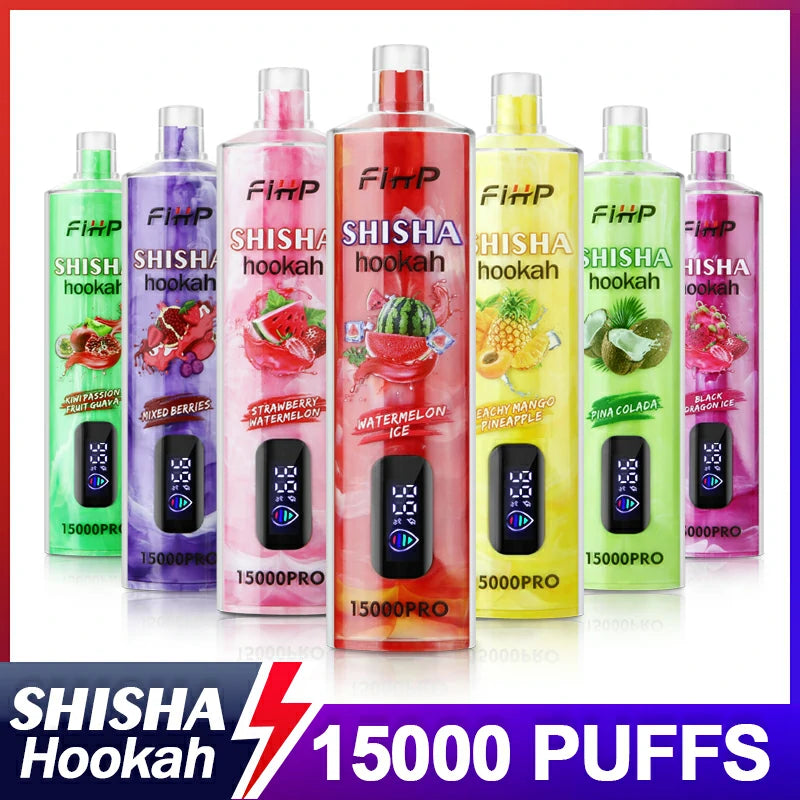 FIHP Shisha Hookah 15000 Pro Puffs Disposable Vapes Wholesale