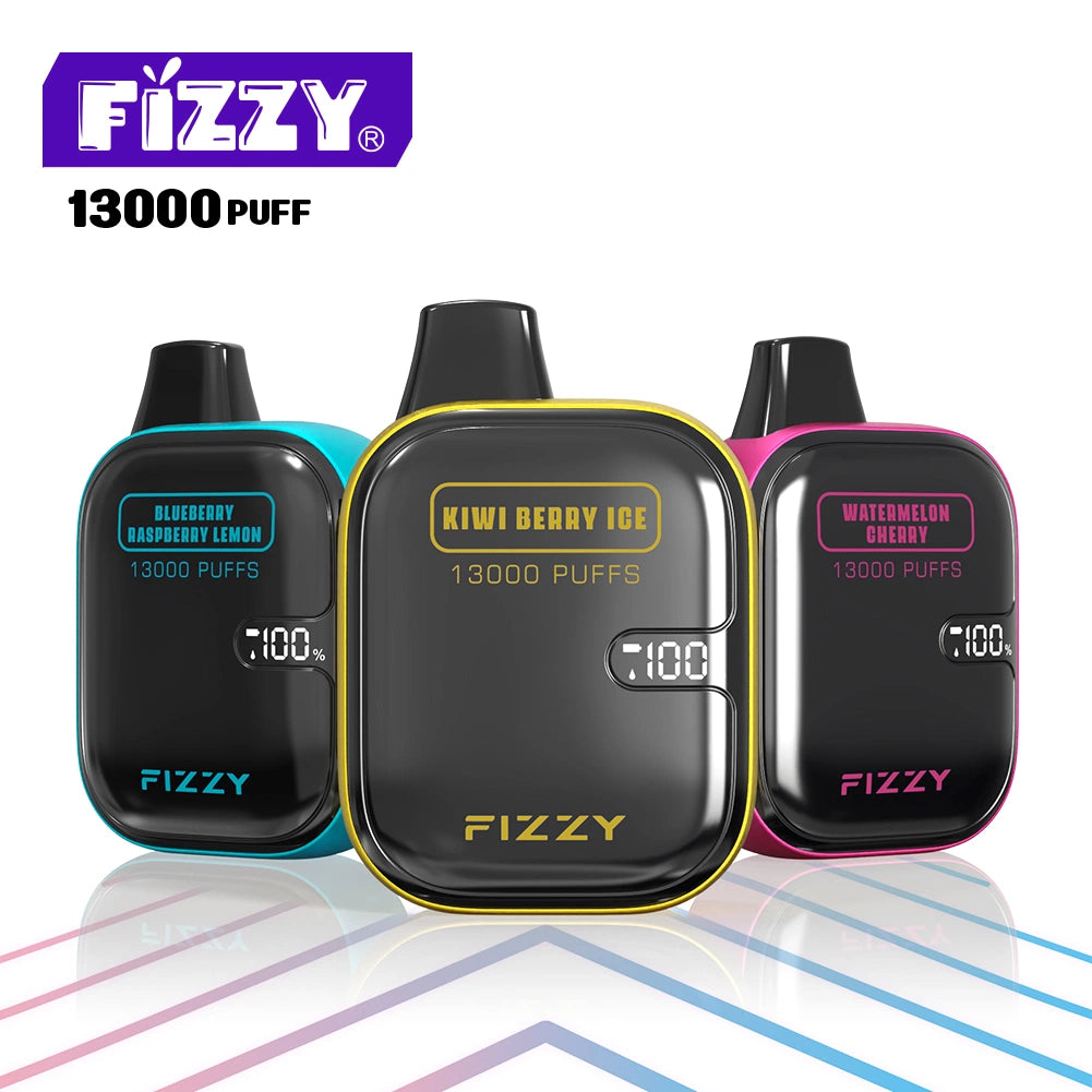 FIZZY Boom 13000 Puffs Bulk Buy LCD Screen Rechargeable Disposable Vapes Wholesale