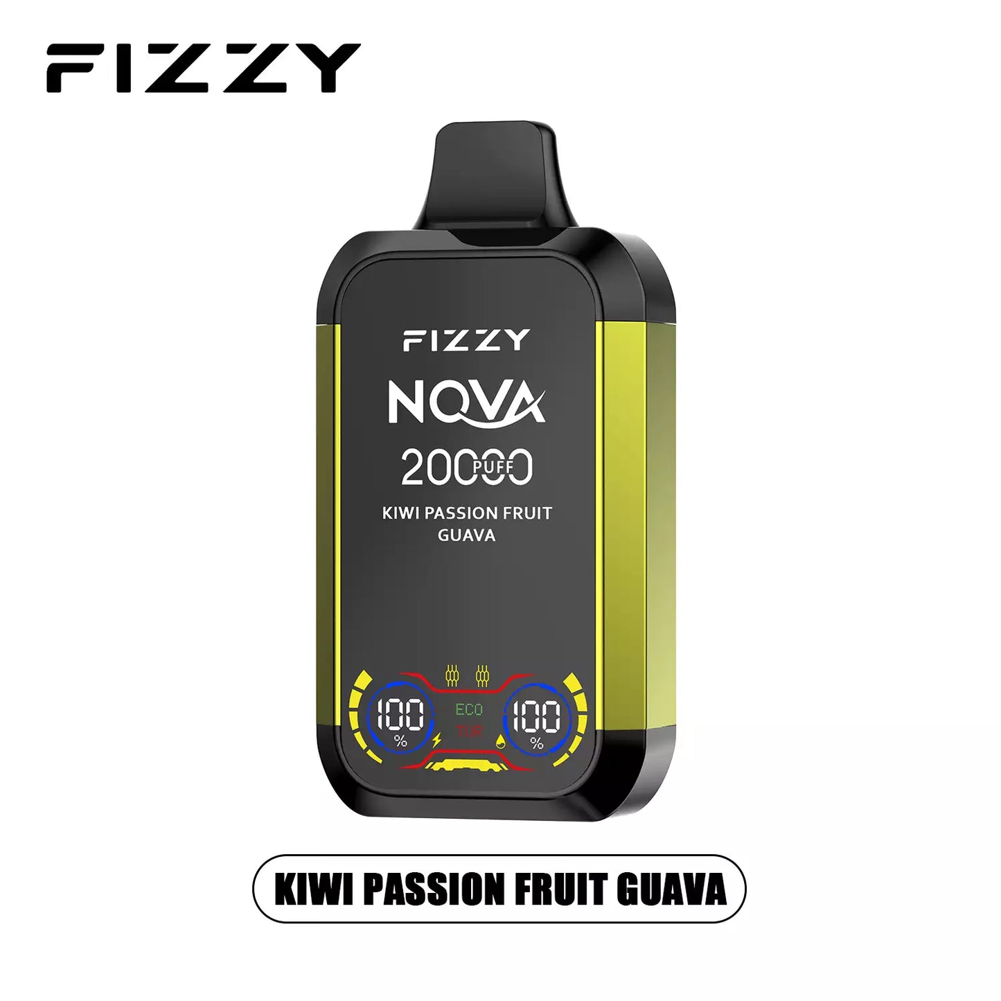 FIZZY Nova 20000 Puffs Dual Mesh Bulk Buy LCD Screen Rechargeable Disposable Vapes Wholesale