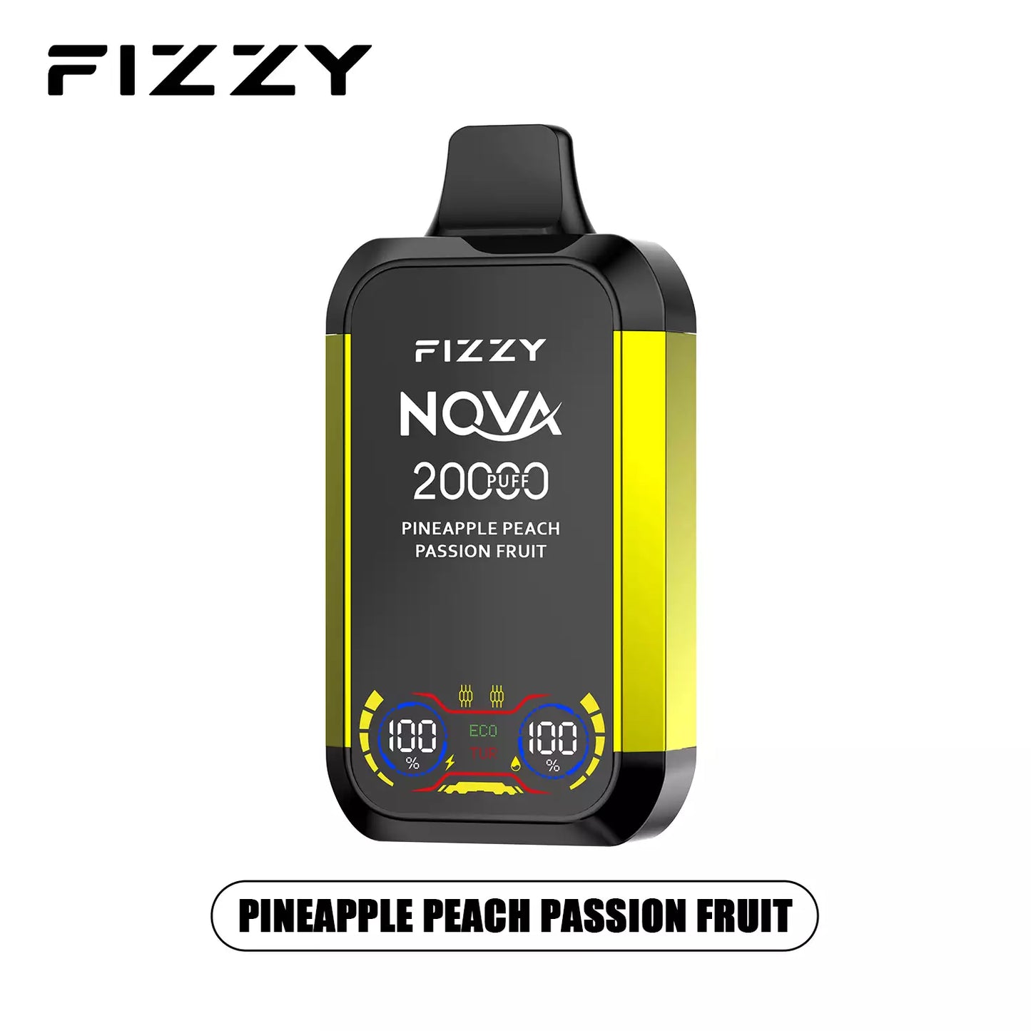 FIZZY Nova 20000 Puffs Dual Mesh Bulk Buy LCD Screen Rechargeable Disposable Vapes Wholesale