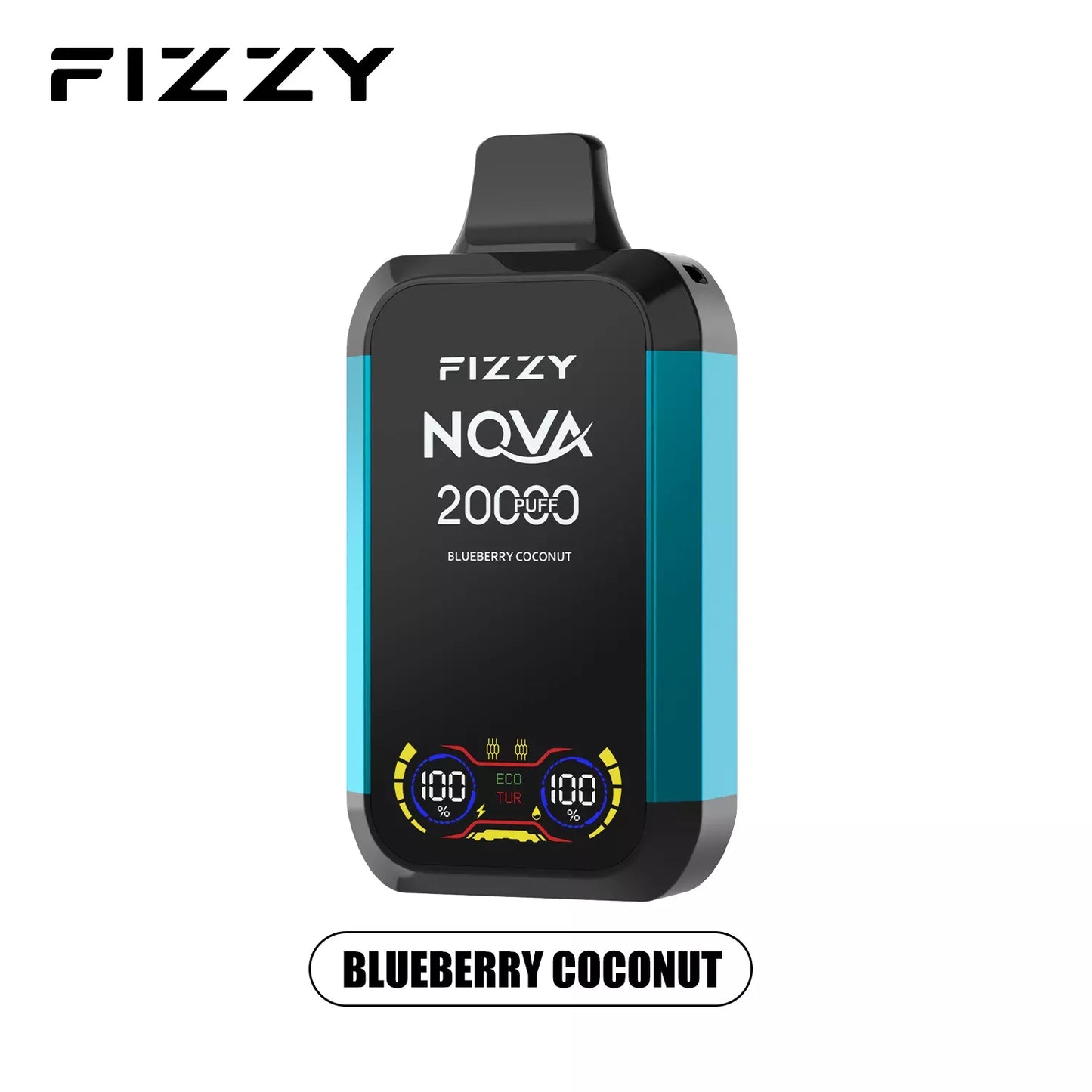 FIZZY Nova 20000 Puffs Dual Mesh Bulk Buy LCD Screen Rechargeable Disposable Vapes Wholesale