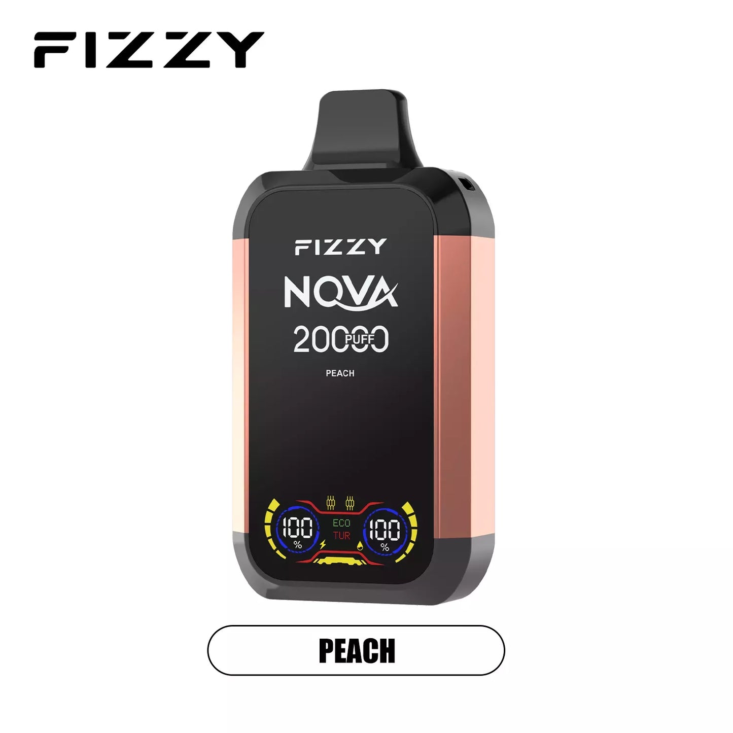 FIZZY Nova 20000 Puffs Dual Mesh Bulk Buy LCD Screen Rechargeable Disposable Vapes Wholesale