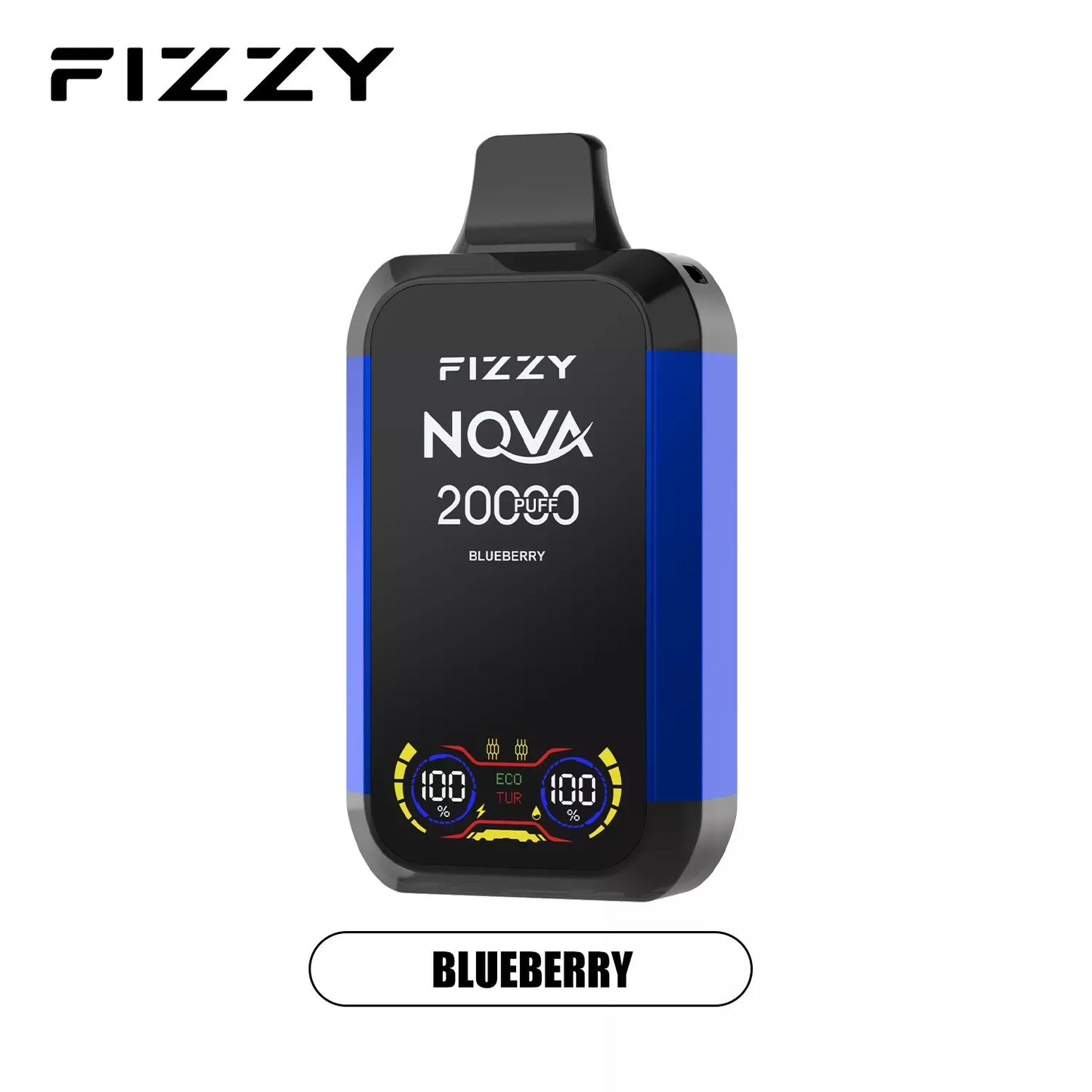 FIZZY Nova 20000 Puffs Dual Mesh Bulk Buy LCD Screen Rechargeable Disposable Vapes Wholesale
