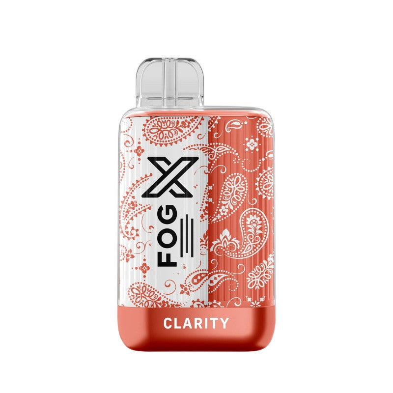 FOG X Clarity Zero Nikotin Einweg-E-Zigarette 0%, 14 ml