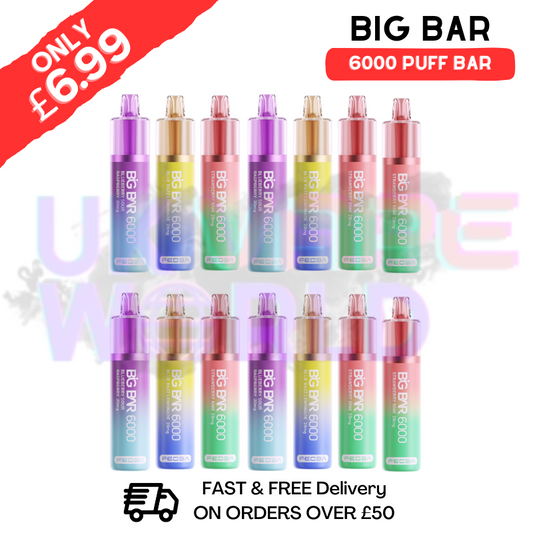 Feoba Big Bar 6000 Puffs 6K Einweg-Set - Nur 6,99 £
