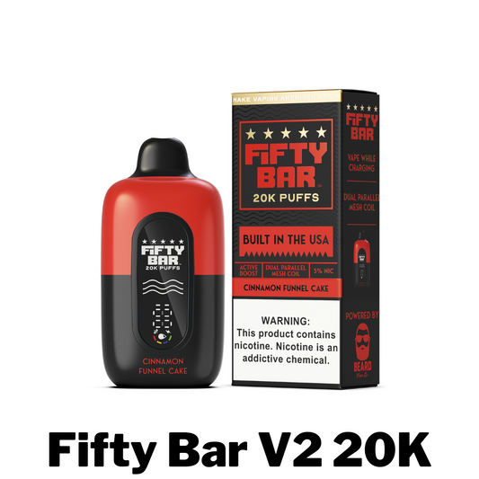 Fifty Bar V2 20K Disposable Vape