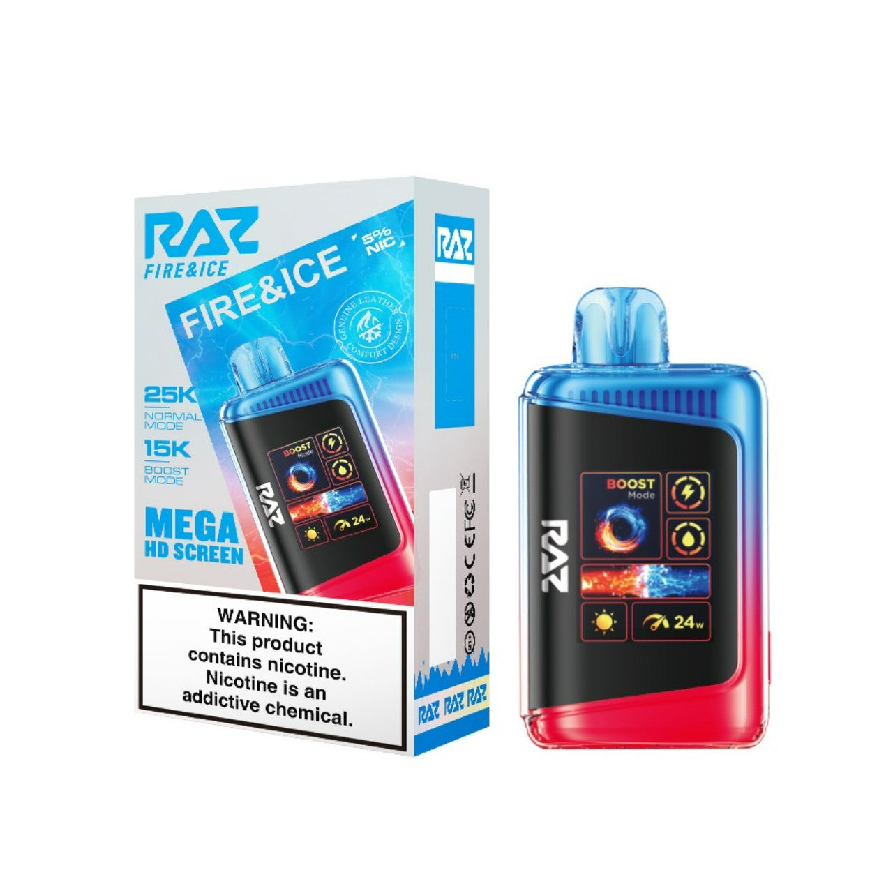 Fire & Ice Raz LTX 25K