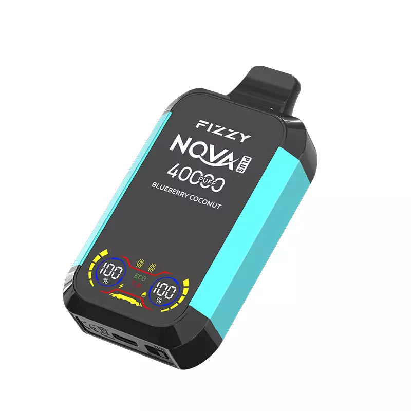 FIZZY NOVA PLUS 40000 Puffs Dual Mesh LCD Screen Bulk Buy Rechargeable Disposable Vapes Wholesale