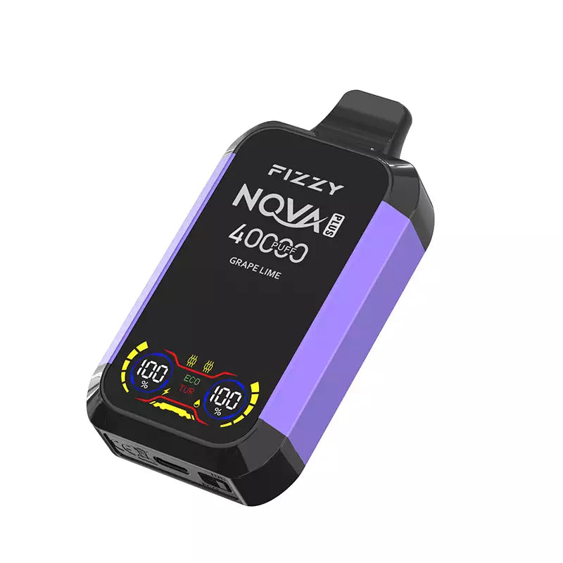 FIZZY NOVA PLUS 40000 Puffs Dual Mesh LCD Screen Bulk Buy Rechargeable Disposable Vapes Wholesale