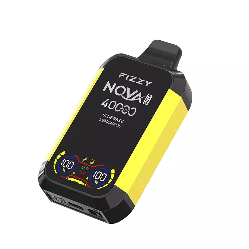 FIZZY NOVA PLUS 40000 Puffs Dual Mesh LCD Screen Bulk Buy Rechargeable Disposable Vapes Wholesale
