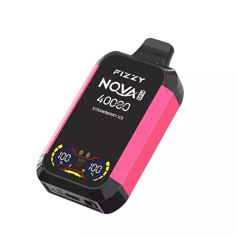 FIZZY NOVA PLUS 40000 Puffs Dual Mesh LCD Screen Bulk Buy Rechargeable Disposable Vapes Wholesale