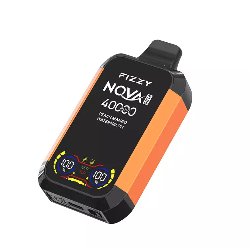 FIZZY NOVA PLUS 40000 Puffs Dual Mesh LCD Screen Bulk Buy Rechargeable Disposable Vapes Wholesale