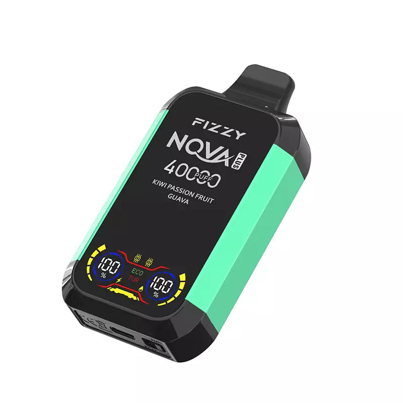 FIZZY NOVA PLUS 40000 Puffs Dual Mesh LCD Screen Bulk Buy Rechargeable Disposable Vapes Wholesale