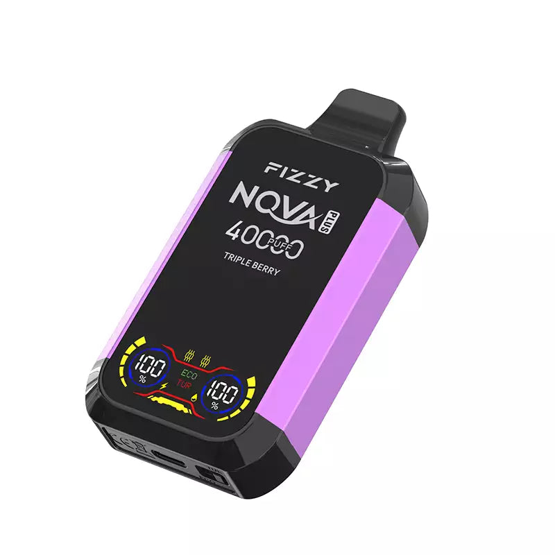 FIZZY NOVA PLUS 40000 Puffs Dual Mesh LCD Screen Bulk Buy Rechargeable Disposable Vapes Wholesale