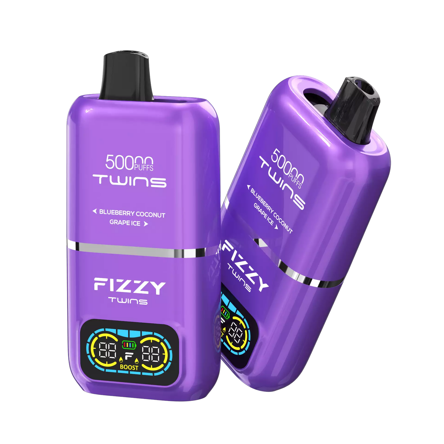 Fizzy Twins 50000 Puffs Dual Taste Tank Disposable Vapes