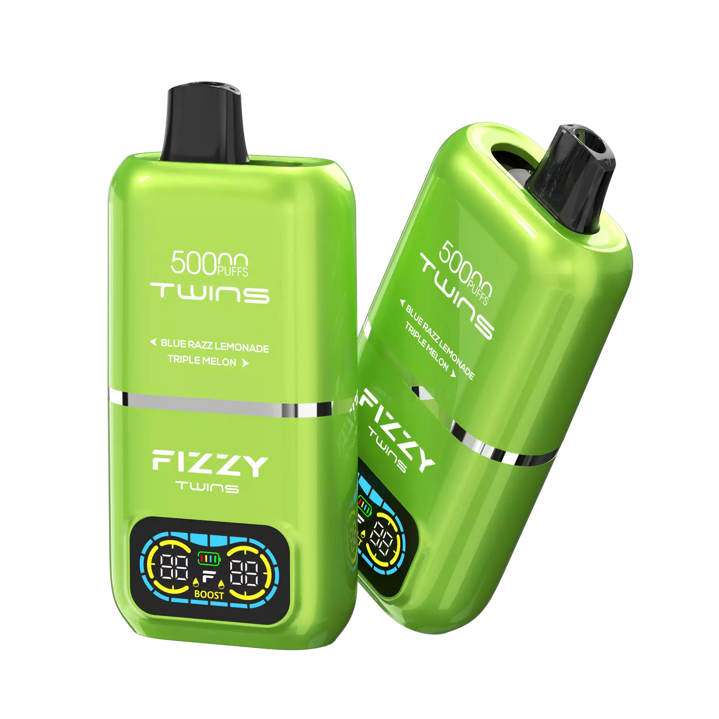 Fizzy Twins 50000 Puffs Dual Taste Tank Disposable Vapes