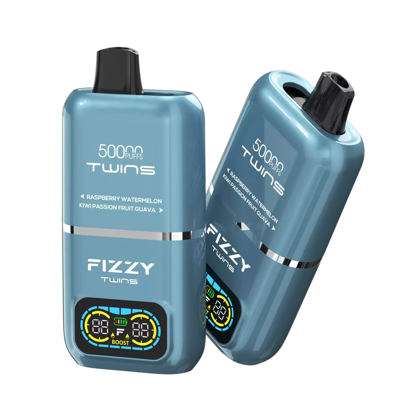 Fizzy Twins 50000 Puffs Dual Taste Tank Disposable Vapes