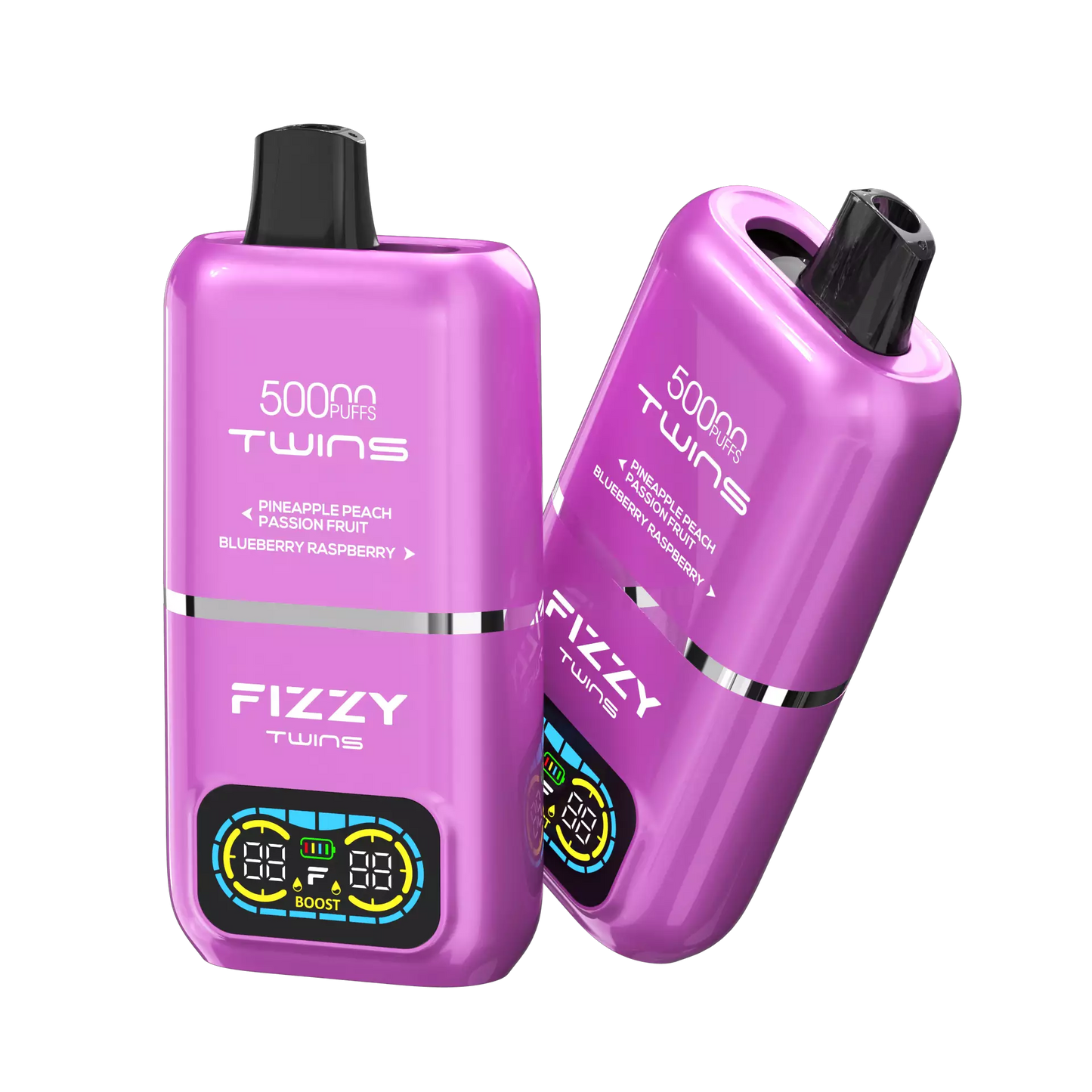 Fizzy Twins 50000 Puffs Dual Taste Tank Disposable Vapes