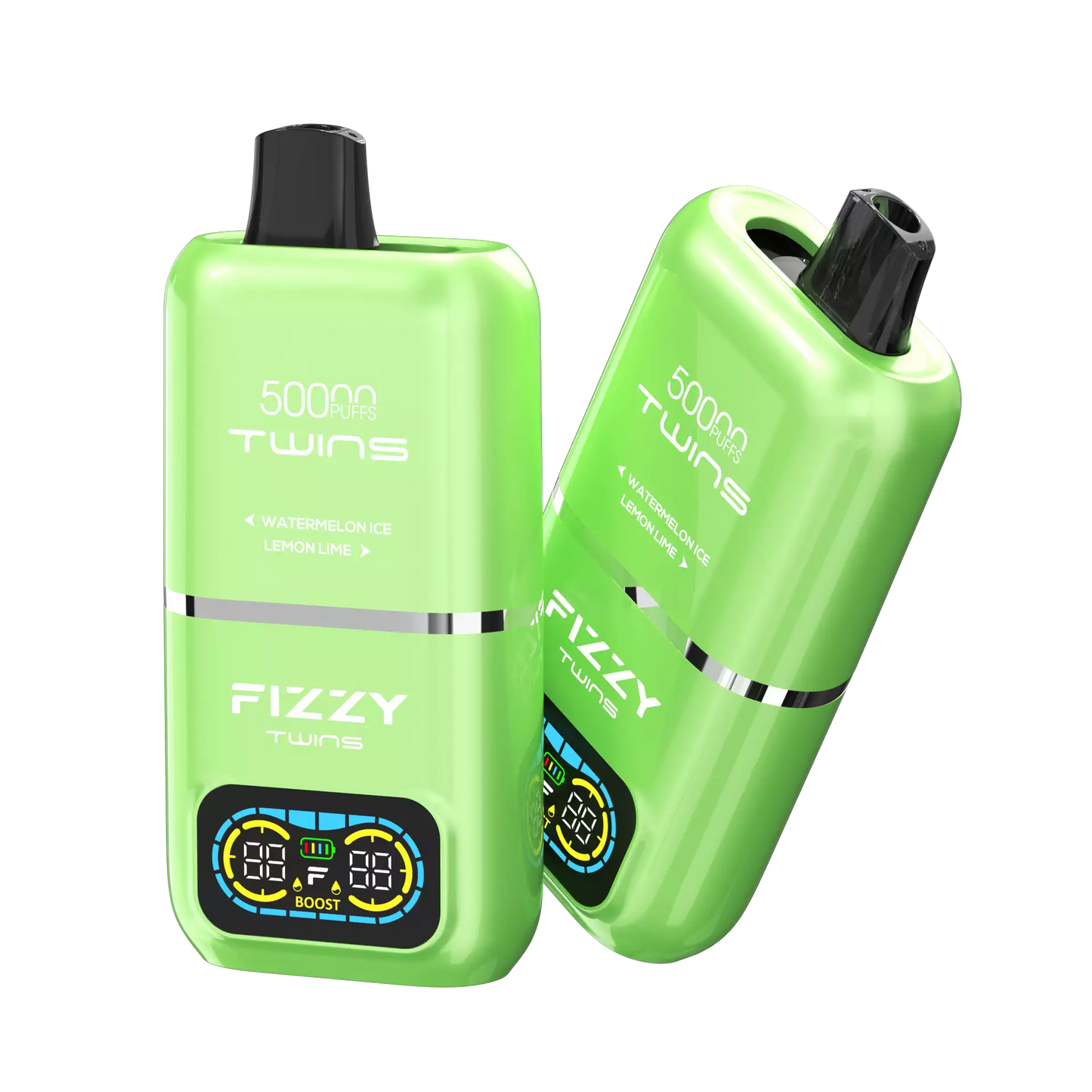 Fizzy Twins 50000 Puffs Dual Taste Tank Disposable Vapes