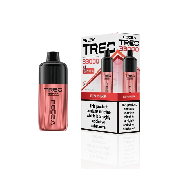 Feoba Treo 33k Prefilled Pod Vape Kit - Box of 5