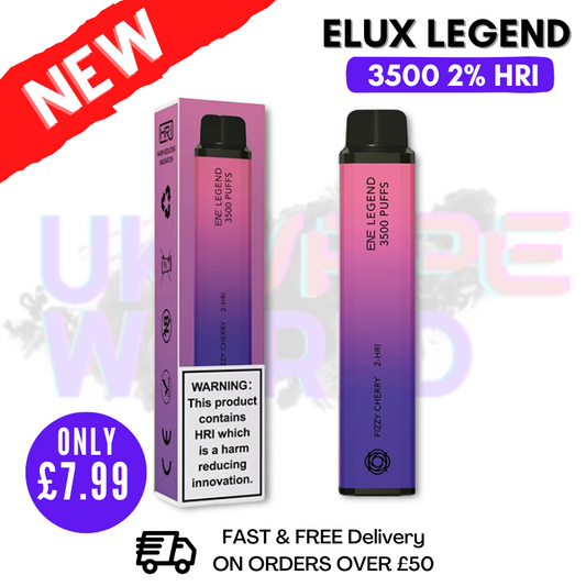 Elux Legend 3500 Puff Sprudelnde Kirsche 2 HRI