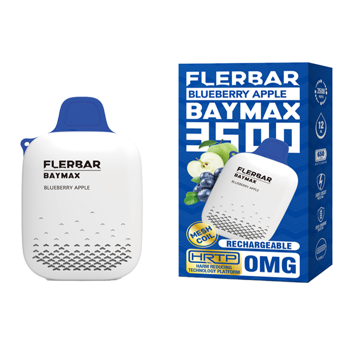 FLERBAR BAYMAX 3500 EINWEG-POD-GERÄT 0MG Nikotin mit den besten neuen Aromen